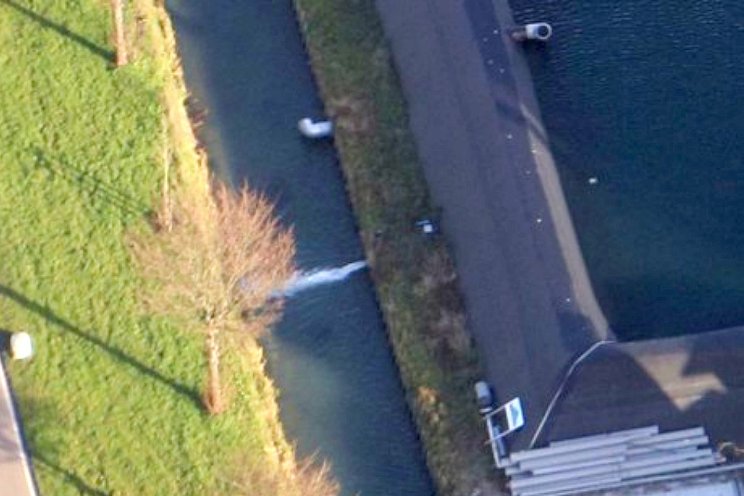 Rainlevelr doet zijn werk bij hevige regen in januari