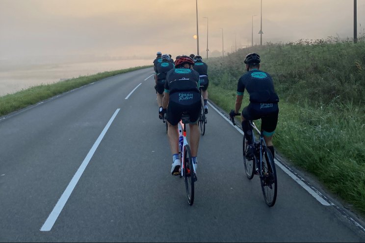 Freshride: 48.000 euro voor goede doelen Freshride: 48.000 euro voor goede doelen