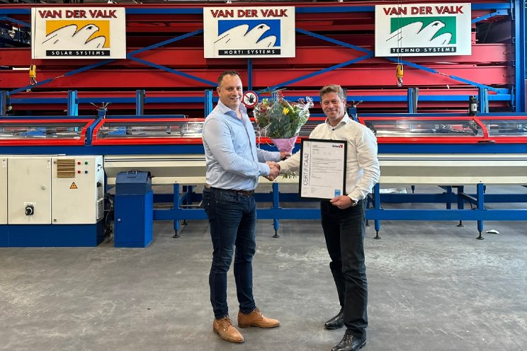 HortiQ-certificaat voor Van der Valk