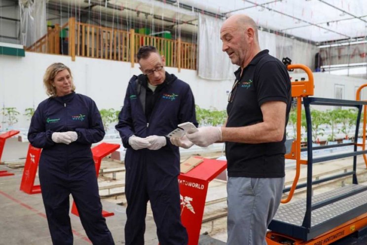 Dolf Jansen aan het werk gezet in kas door EatThis Dolf Jansen aan het werk gezet in kas door EatThis