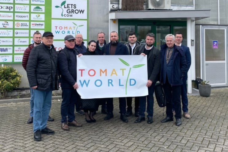 Delegatie uit Moldavi bezoekt Tomatoworld