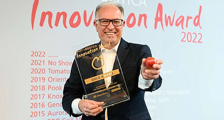 Spaanse Amela-tomaat wint Innovation Award Spaanse Amela-tomaat wint Innovation Award