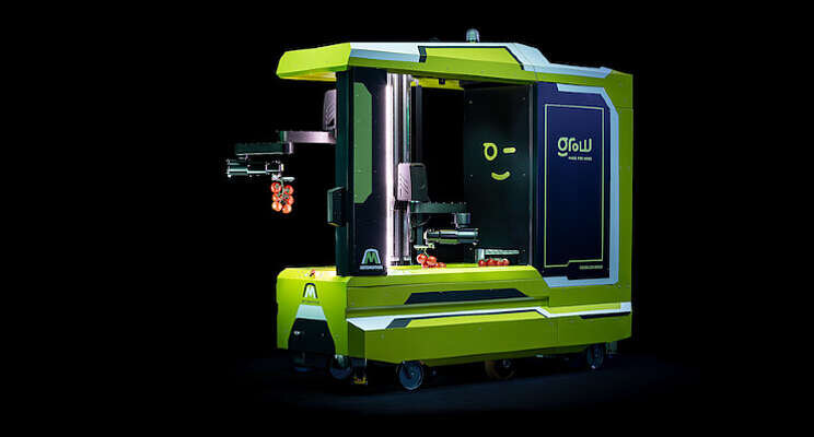 Ridder op GreenTech met tomatenplukrobot GRoW Ridder op GreenTech met tomatenplukrobot GRoW